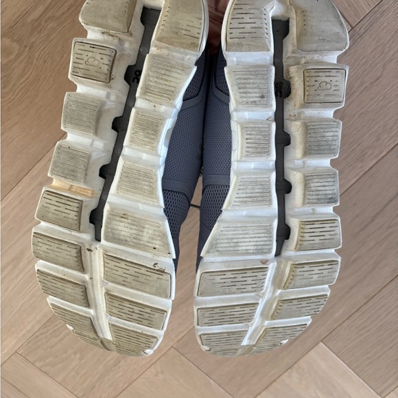 On Cloud 5 Womens Sz 9.5 Nimbus White Athletic Running Walking Shoes Sneakers - Picture 7 of 8